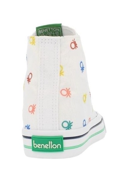 30183F Benetton Çocuk Spor Ayakkabı Beyaz indirimleri