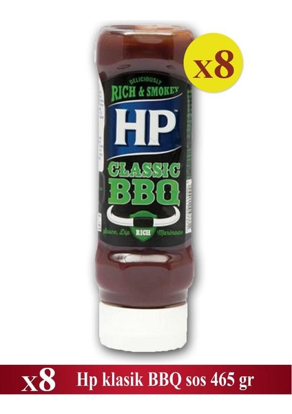 Hp Klasik Bbq Sos 8 x 465 gr