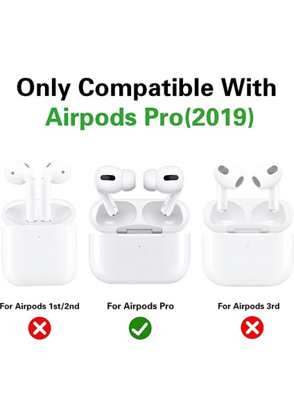 Airpods Pro Kılıf Sevimli Ayıcık Figürlü Silikon Koruma