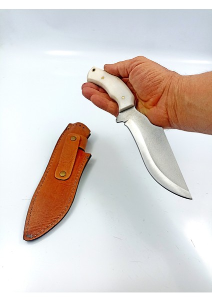 El Yapımı Corian Kabzeli Kamp ve Av Bıçağı , Kişiselleştirilebilir Hediye modelleri