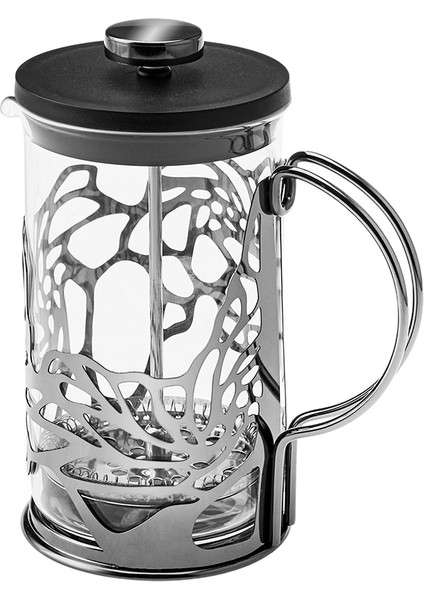 Flower Borosilikat Cam French Press 600 ml