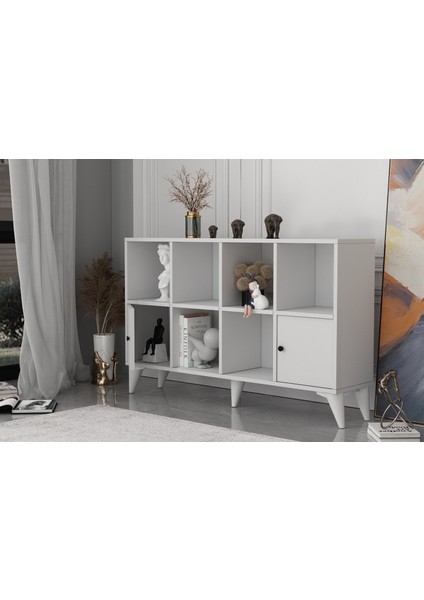Ayaklı Iki Kapaklı Beyaz Şifonyer Çıtasız ŞFN-1090-Ç modelleri