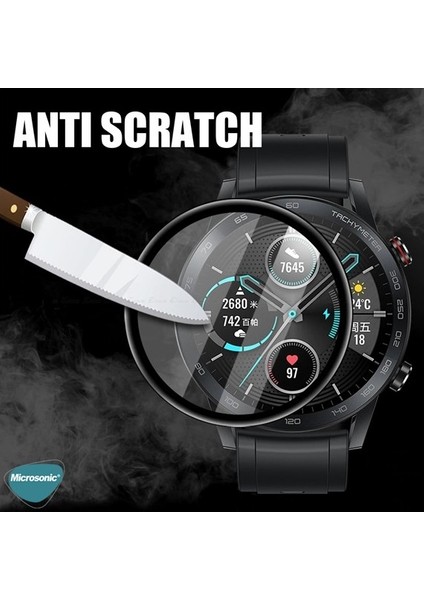 Huawei Watch Gt2 (42MM), 3D Tam Kaplayan Kırılmaz ( Yüksek Kalite ) Nano Ekran Koruyucu fiyatları