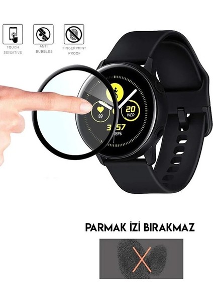 Samsung Galaxy Watch Active2 (44MM), 3D Tam Kaplayan ( Yüksek Kalite ) Kırılmaz Nano Ekran Koruyucu
