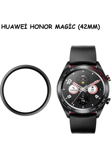 Huawei Honor Magic (42MM), 3D Tam Kaplayan ( Yüksek Kalite ) Kırılmaz Nano Ekran Koruyucu