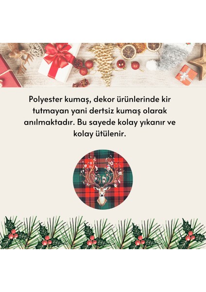 Mackenzie Model Damalı Püsküllü Üçgen Kesim Beyaz Balkabağı Keten Leke Tutmaz Luxury Runner fırsatları
