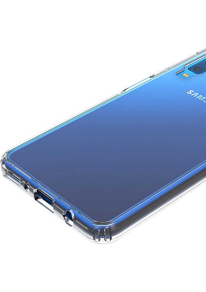 Samsung Galaxy A7 2018 Köşe Korumalı Şeffaf Darbe Emici Telefon Kılıfı modelleri