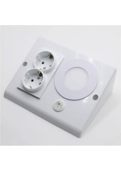 Dolap & Tezgah Altı Prizli Aydınlatma 3 Watt (Beyaz Işık) fiyatları