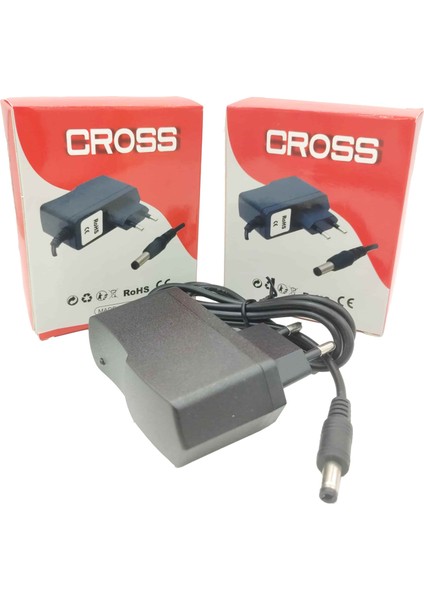 9V 2A 5.5*2.5mm Adaptörü Cross