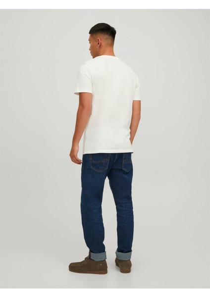 Jjelogo Tee Ss O-Neck 2 Col AW22 Sn Cloud fırsatları