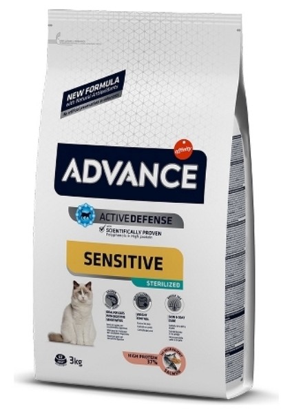 Cat Sterılızed Salmon Sensıtıve 3 kg
