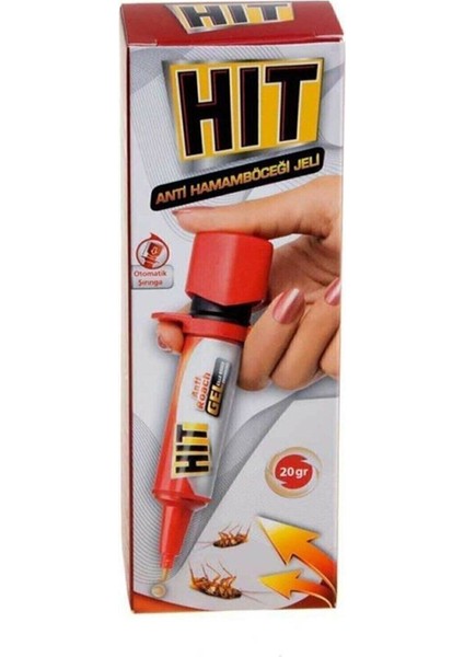 Hit Anti Hamam Böceği Jeli 20 gr Böcek Ilacı