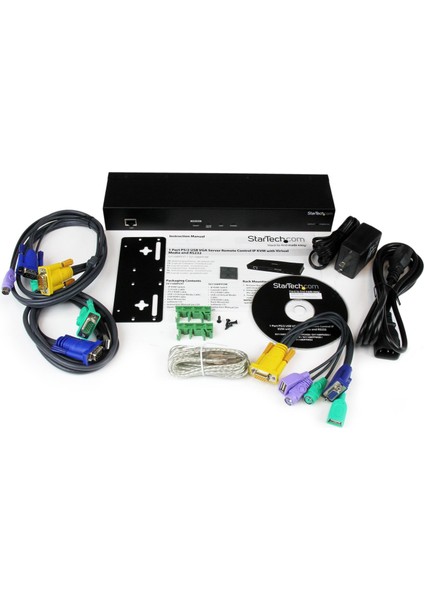 Startech.com 1 Port Ps/2 USB VGA Ip Kvm Switch SV1108IPPWEU