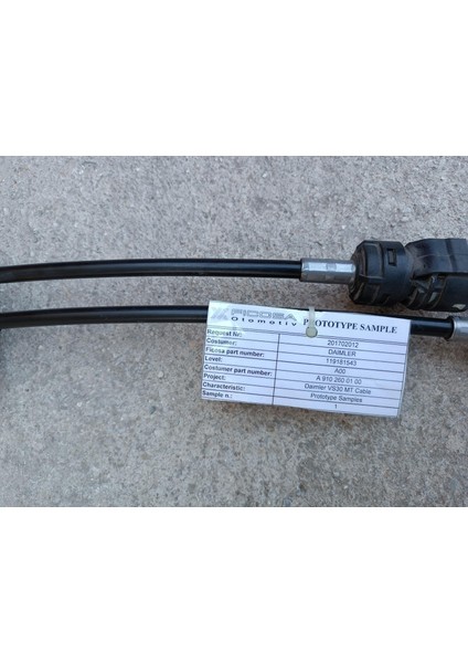 Mercedes Sprinter Vites Halatı W910 W907 A9102600100