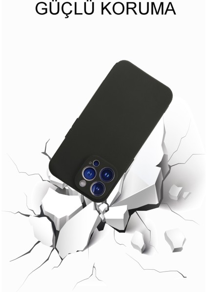 Apple iPhone 14 Kapak Mat Siyah Yumuşak Silikon Kılıf fırsatları