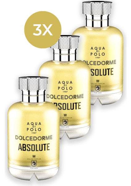 Aqua Di Polo 1987 Dolcedorme Absolute 90ML 3'lü Erkek Parfüm Seti STCC021140