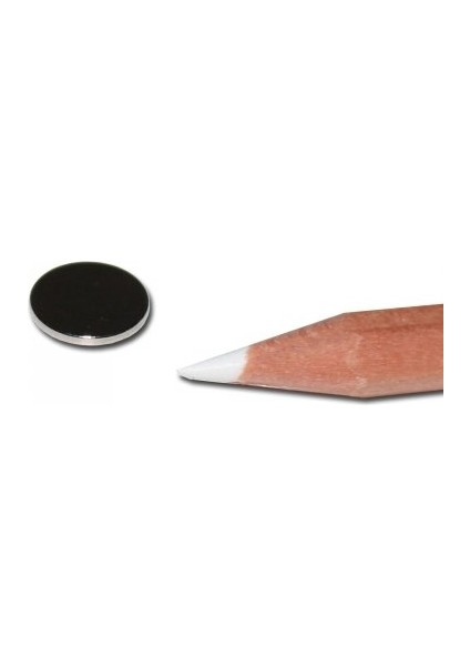 Güçlü Neodyum Mıknatıs (10 mm x 1 mm ) 10 Adet