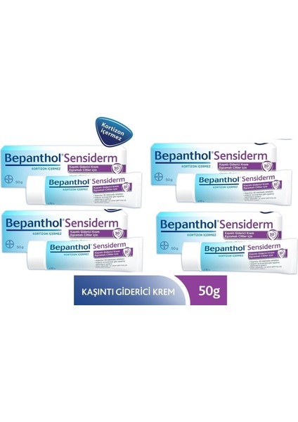 Bepantholsensıderm Krem 50 gr 4 Adet