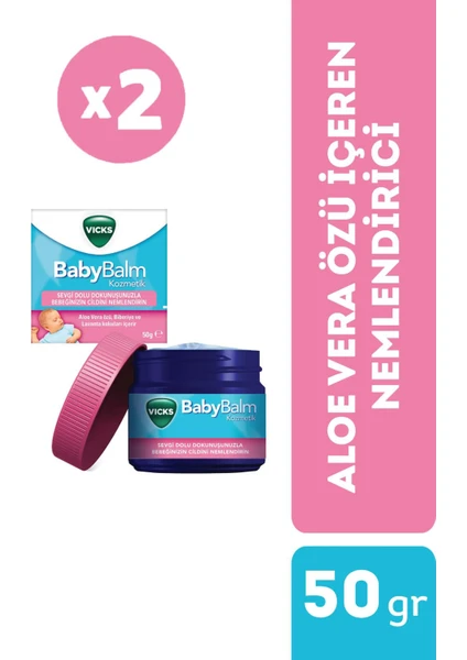 Baby Balm 50 gr 2 Adet