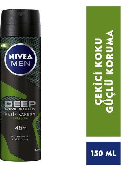 NIVEA MEN Sprey Deodorant 150ml,Roll on Deodorant,Duş Jeli,Tıraş Sonrası Losyon