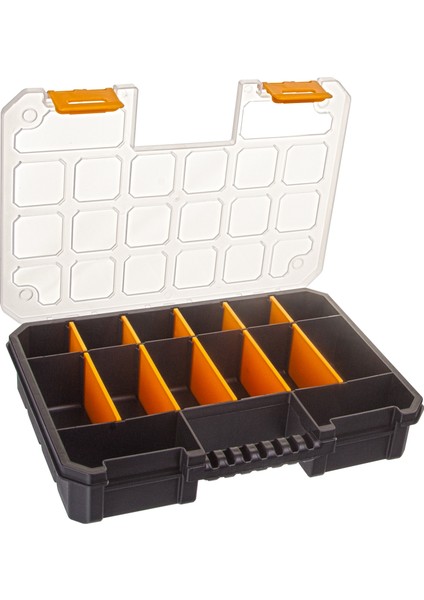 Slim Organizer  alet Çantası -Vida Olta Çivi Boncuk Yüzük Küpe Kutusu - 14 Gözlü