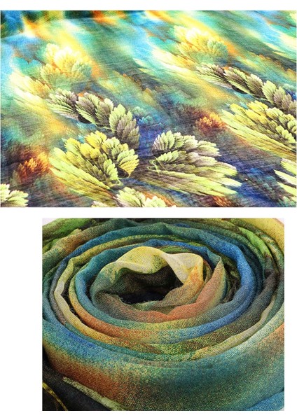 Mercan Çiçeği Eşarp Sıcak Bali Ipliği Pamuk Şal Wrap (Yurt Dışından) fiyatları