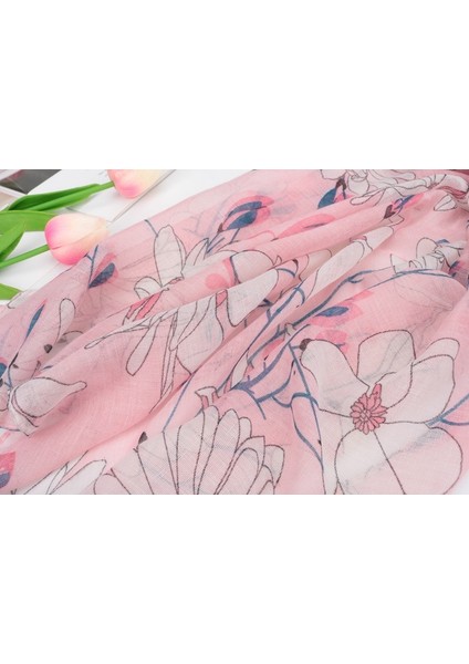 Çiçek Eşarp Bali Ipliği Pamuk Keten Termal Şal Wrap Baskılı (Yurt Dışından) fiyatları