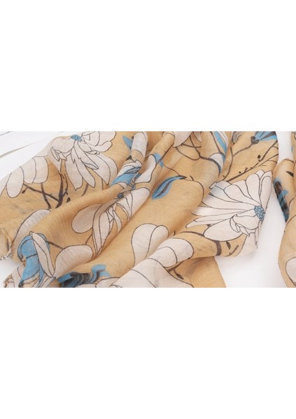 Çiçek Eşarp Bali Ipliği Pamuk Keten Termal Şal Wrap Baskılı (Yurt Dışından) fiyatları