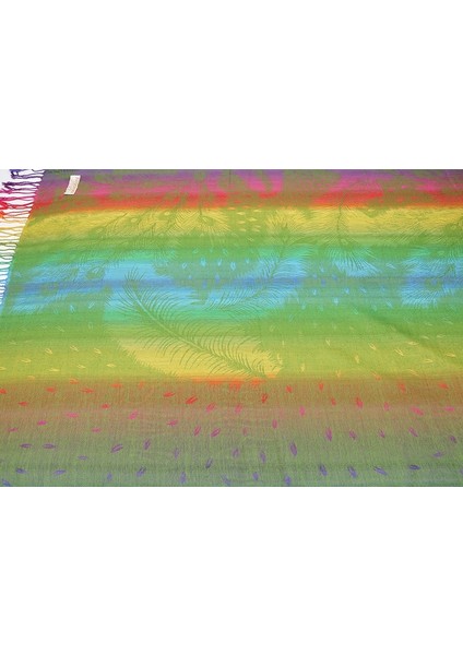 Vintage Fringe Eşarp Pamuklu Dimi Şal Jakarlı (Yurt Dışından) fiyatları