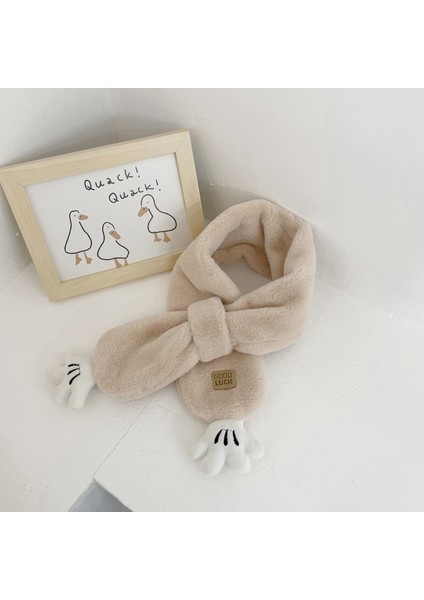 Peluş Eşarp O-Ring Boyunluk Sıcak Suni Tavşan Kürk (Yurt Dışından)