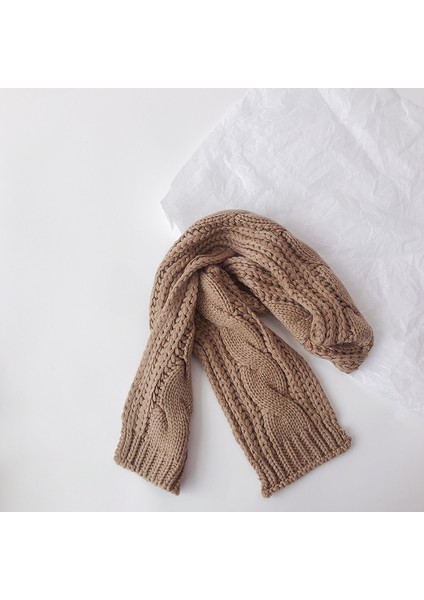 Yumuşak ve Sıcak Tutan Örgü Atkı (Yurt Dışından)