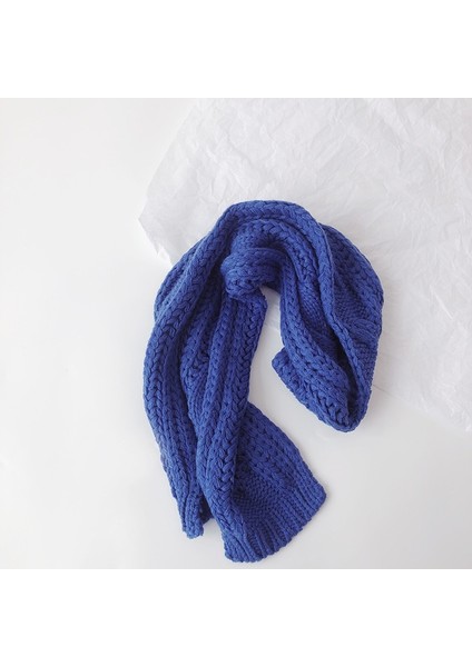 Yumuşak ve Sıcak Tutan Örgü Atkı (Yurt Dışından)