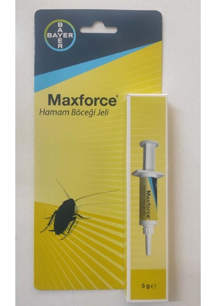 Maxforce Hamam Böceği Jeli 5 gr