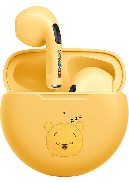 Disney Kablosuz Bluetooth Kulaklık - Sarı Winnie The Pooh (Yurt Dışından)