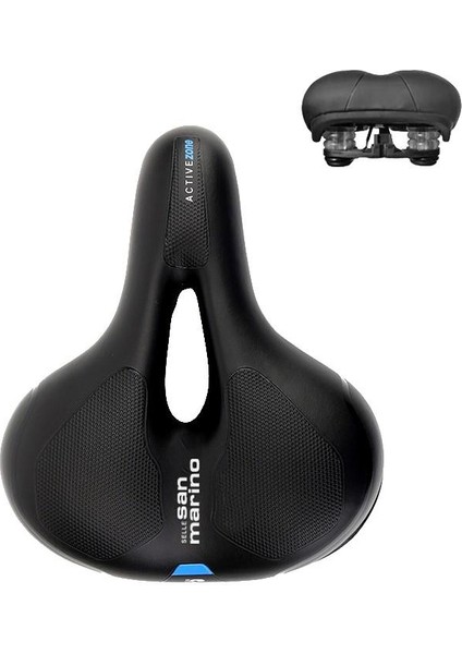 Activezone Elastomerli Geniş Flow Sele Siyah-Kırmızı