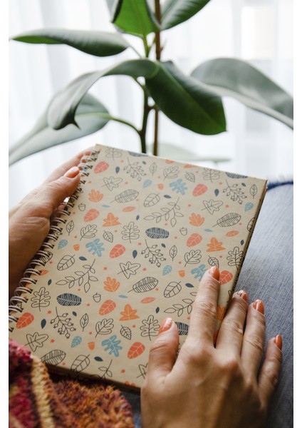 Sert Kapak Spiralli Noktalı Defter - Bullet Journal