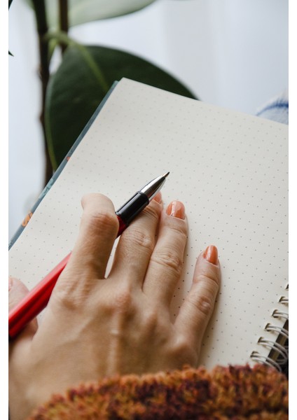 Sert Kapak Spiralli Noktalı Defter - Bullet Journal