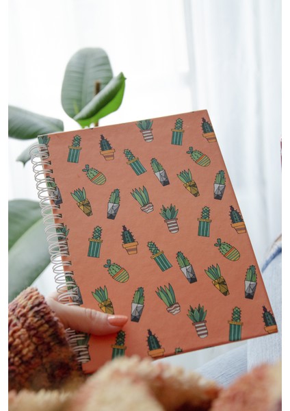 3'lü Sert Kapak Spiralli Noktalı Defter Seti - Bullet Journal