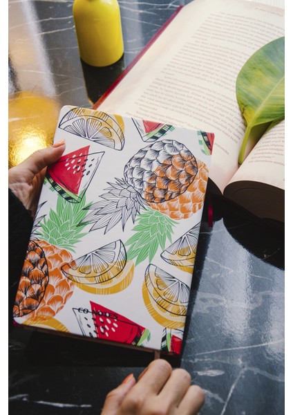 Sert Kapak Iplik Dikiş Noktalı Defter/tarihsiz Ajanda - Bullet Journal