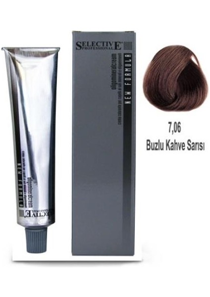 Professional Tüp Saç Boyası 7.06 Buzlu Kahve Sarısı 60 Ml