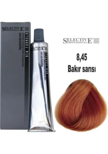 Professional Tüp Saç Boyası 8.45 Mahogany Bakır 60 Ml