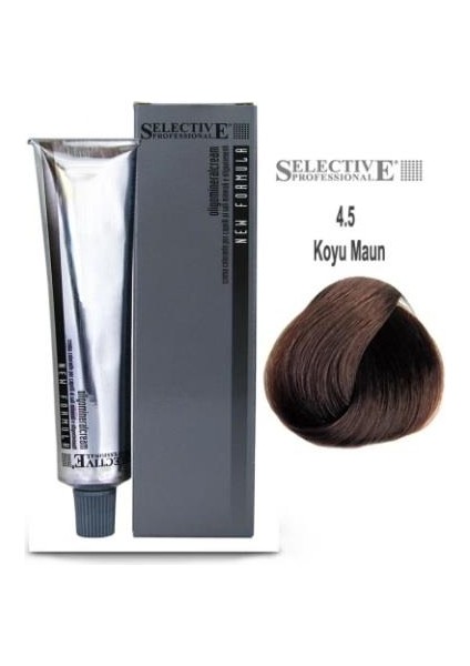 Professional Tüp Saç Boyası 4.5 Koyu Mahogany 60 Ml