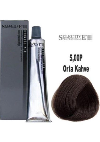 Professional Tüp Saç Boyası 5.00p Orta Kahve 60 Ml