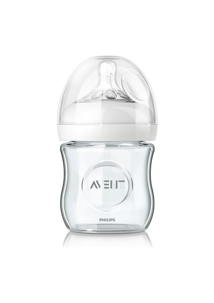 Philips Philips Avent Natural Güvenli Cam Biberon 120ML 0+Ay (8710103876205)