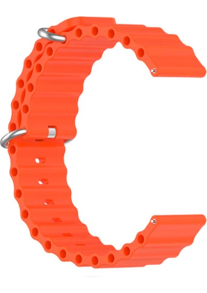 Huawei Watch Gt 46MM Kordon Kayış Strap Lopp Silikon 22/K3X