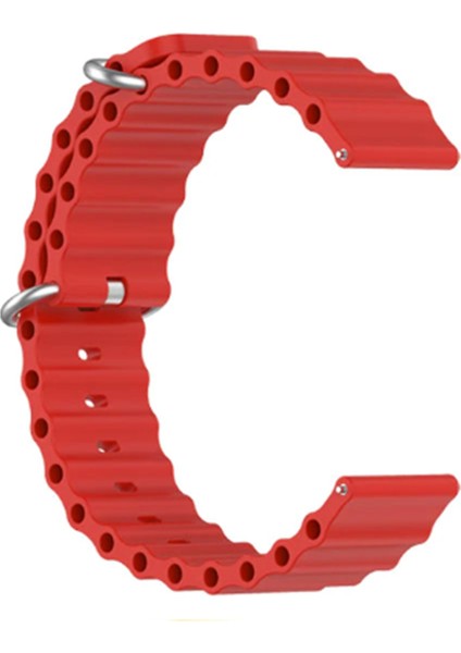 Samsung Galaxy Gear S3 46MM Kordon Kayış Strap Lopp Silikon 22/K3X