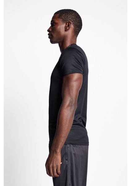 Siyah Erkek Kısa Kollu T-Shirt 23S-1220-23B fiyatları