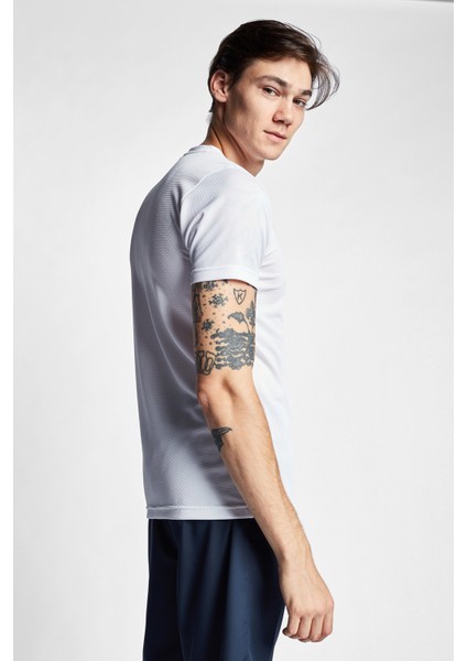 Beyaz Erkek Kısa Kollu T-Shirt 23S-1298-23B modelleri