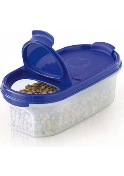 Oval 500 Ml Kuru Gıda Saklama Kabı Oval 1 Mv Hsgl