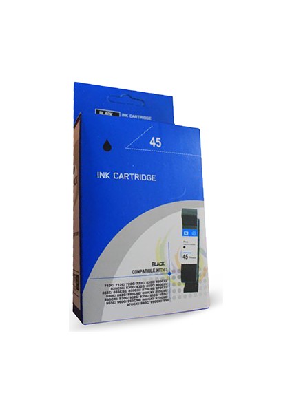Hp 45A Uyumlu Muadil Siyah Kartuş - Hp 1220C/ 710C/ 712C/ 720C/ 722C/ 815C/ 820C/ 830C/ 832C/ 850C/ 855C/ 870C/ 880C/ 882C/ 890CSE/ 895C/ 930C